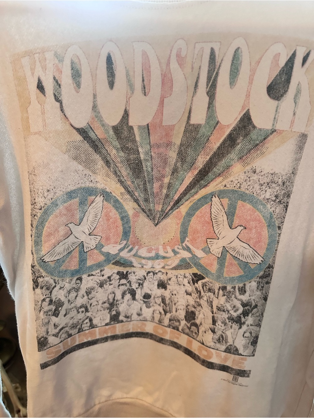 Woodstock Graphic crew neck sweatshirt